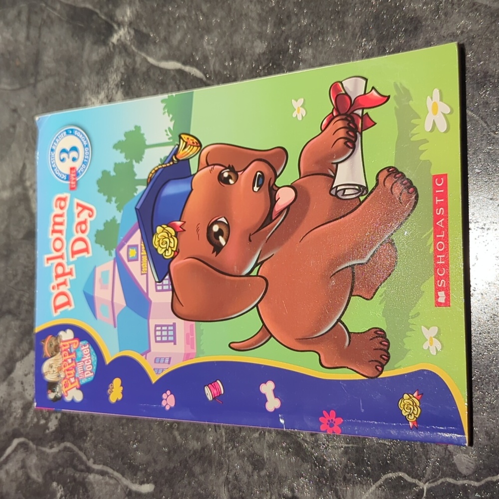 ⭐️ 5/ $25  Diploma Day level 3 reader. Some damage in covers as seen